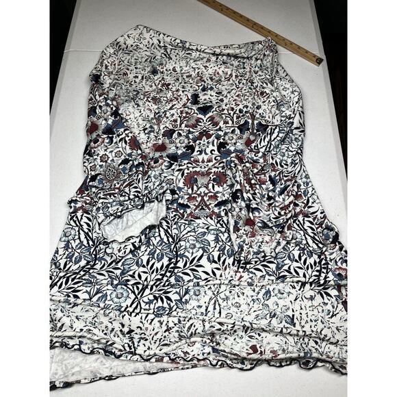 Giselle Shepatin Boho Artsy Form 3/4 Sleeve Bell Sleeve Form Shift Large - Picture 6 of 6